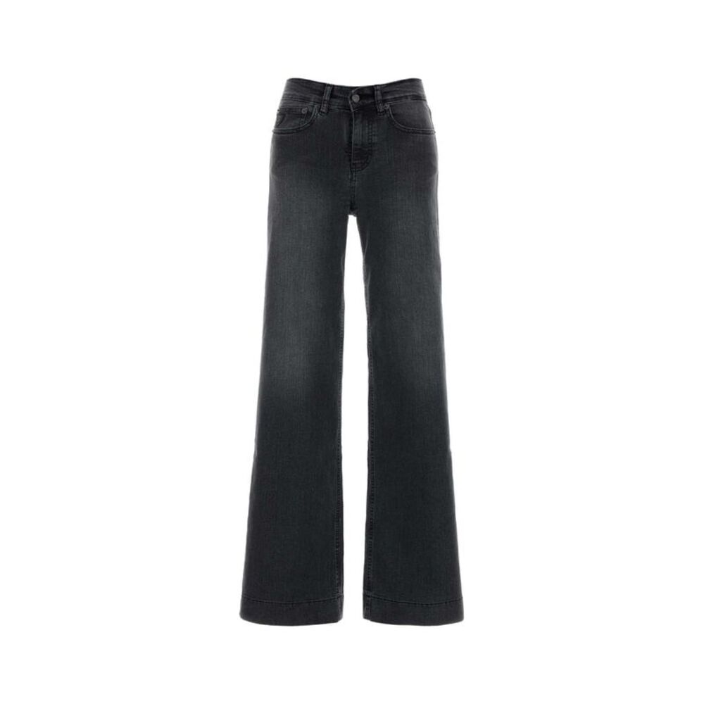 Lois Women Slate Stretch Denim Lorna Wide-Leg Jeans